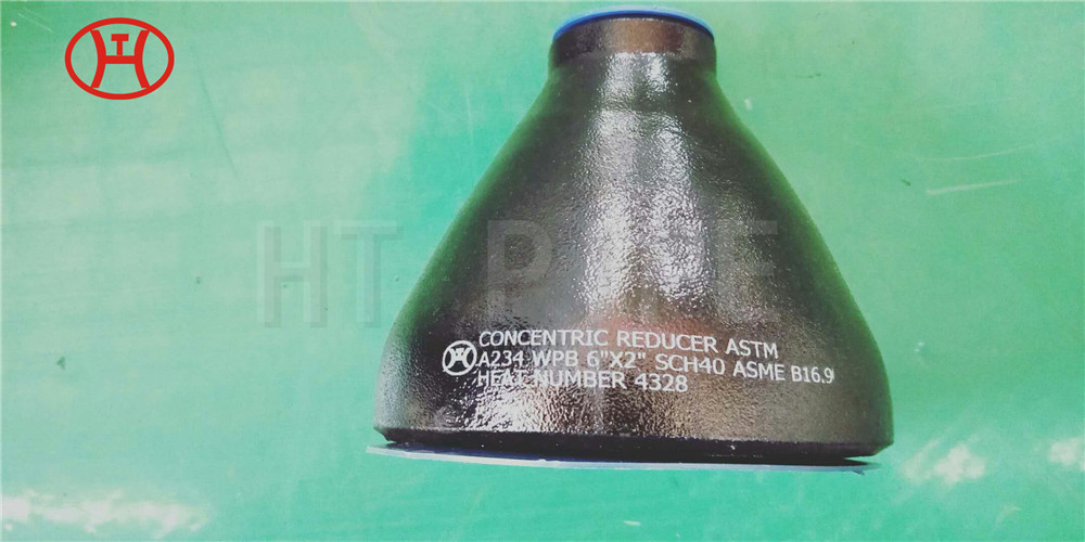 Concentric Reducer ASTM A234 WPB SCH 40 ASME B16.9 Fittings