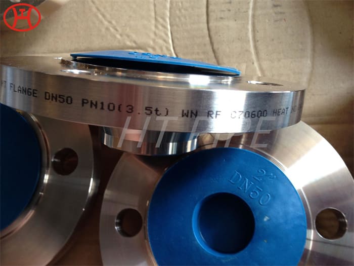 Cu 90 Ni 10 pipe fittings flanges tee elbow