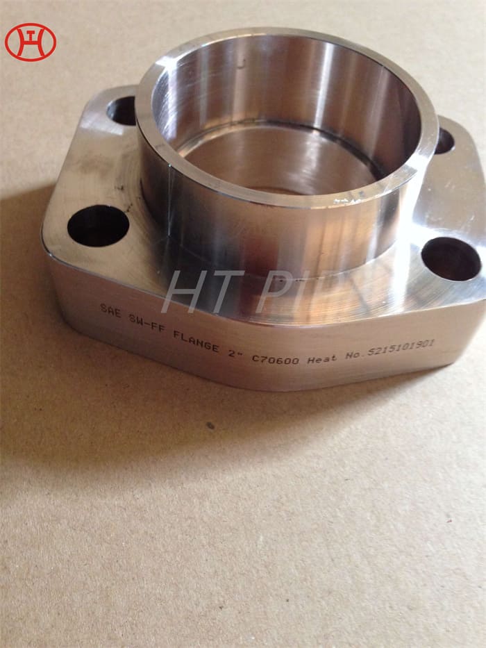 Cu Ni alloy UNS C70600 butt welding flange