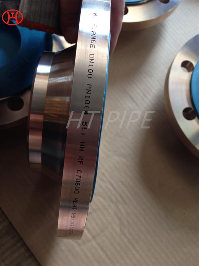 Cu Ni alloy UNS C70600 flanges made in china custom order