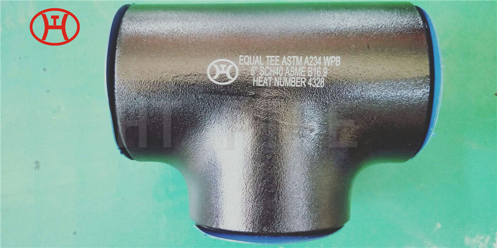 Equal Tees ASTM A234 WPB ASME B16.9