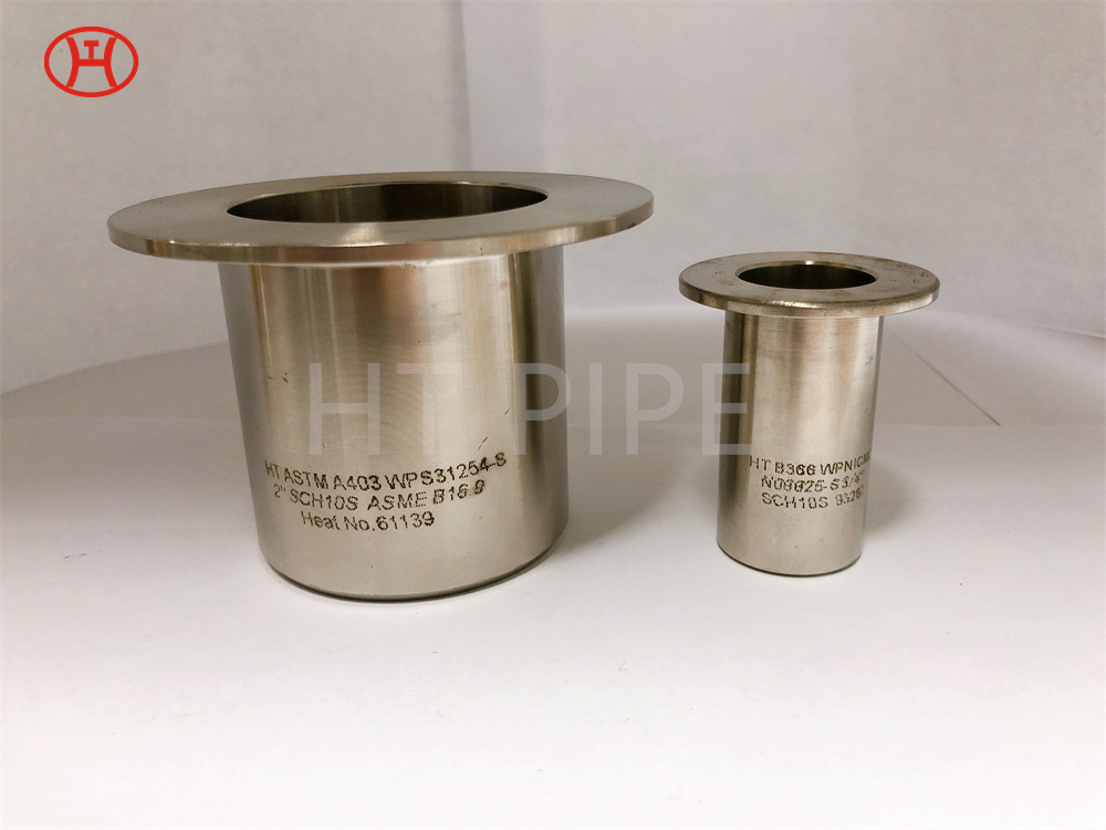 HT ASTM A403 WPS31254-S 0.75 SCH10S ASME B16.9 Heat No.61139