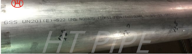 Incoloy 825 2.4858 N08825 pipes welded and seamless tubes
