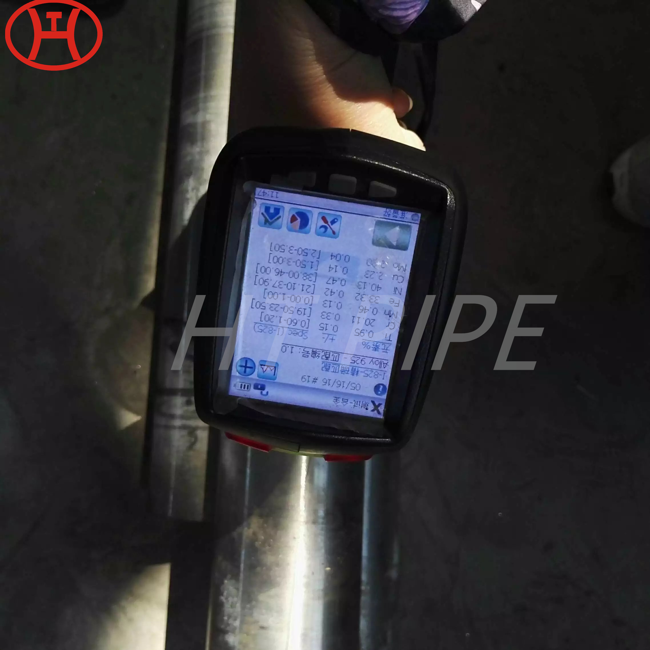 Incoloy 800 N08800 Pipe Spulen Super Austenitic Edelstahl Stähle