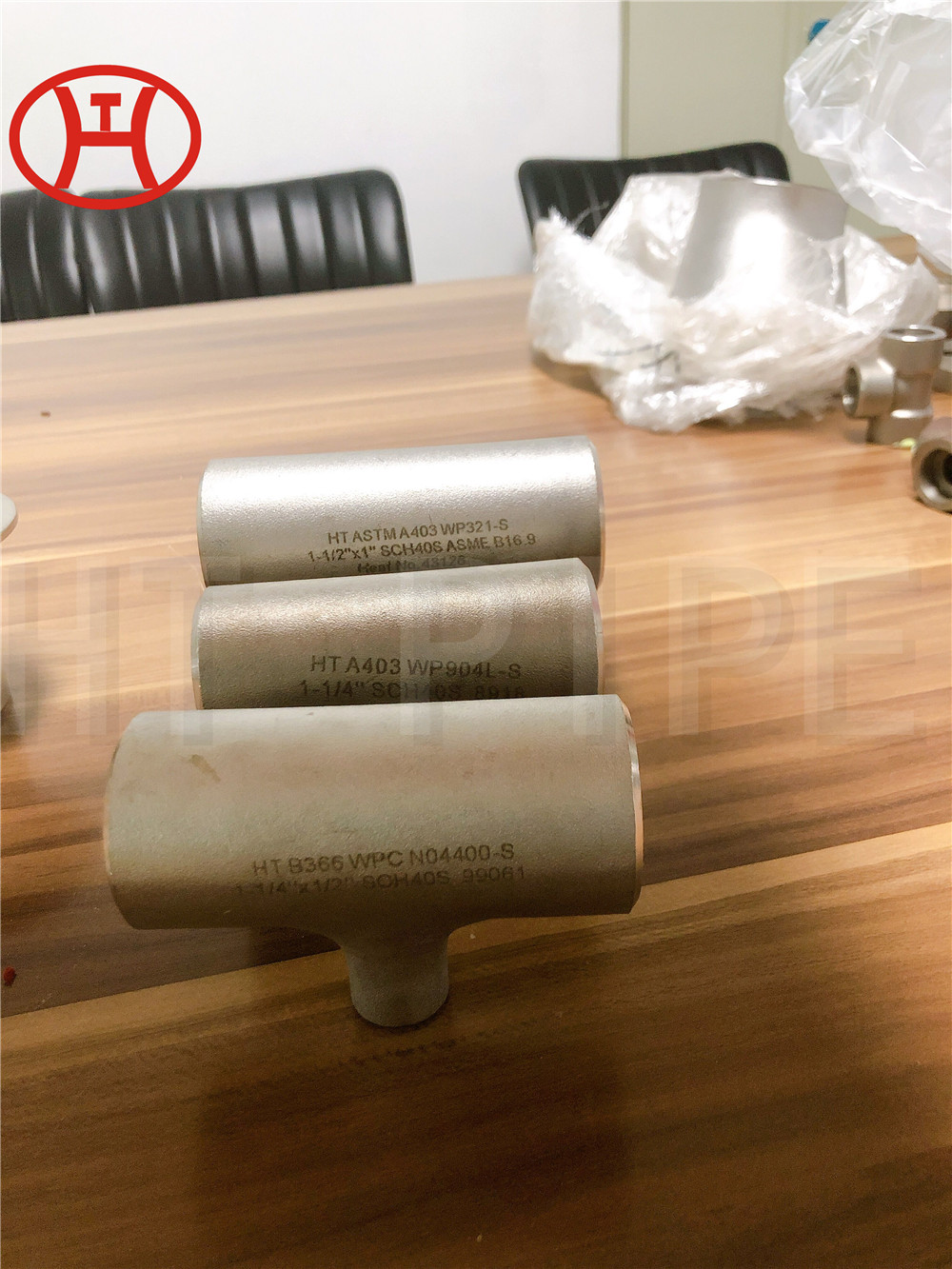 Fitting Pipa Monel400 Besi Werkstoff Nr. 2.4360 Reducer