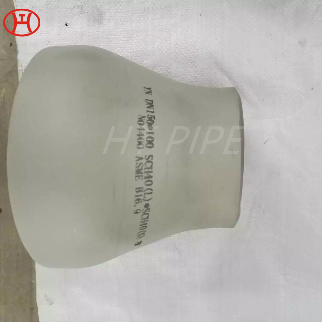 Fitting Pipa Monel400 Besi Werkstoff Nr. 2.4360 Reducer
