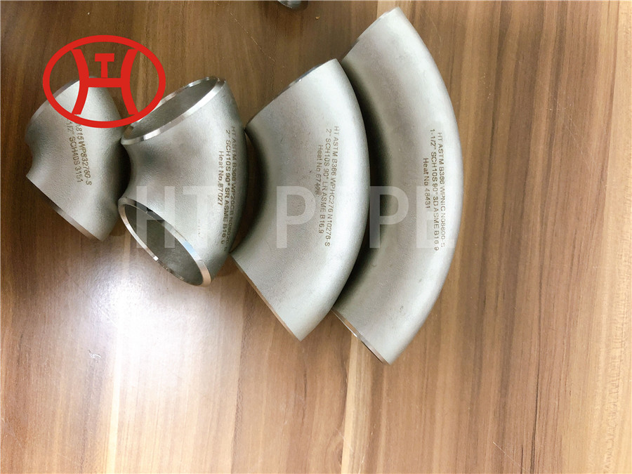 Nickel alloy bend stainless steel elbow duplex steel elbow 45 degree 90 degree