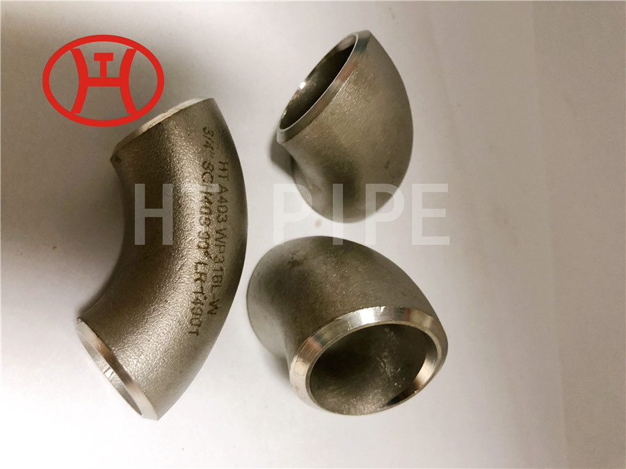 Nickel alloy elbow duplex steel elbow N06625 S32750 elbow 45 degree 90 degree