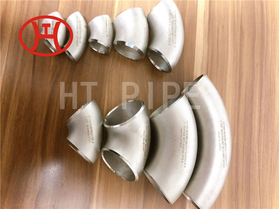 Nickel alloy elbow stainless steel elbow duplex steel elbow 45 degree 90 degree all sizes