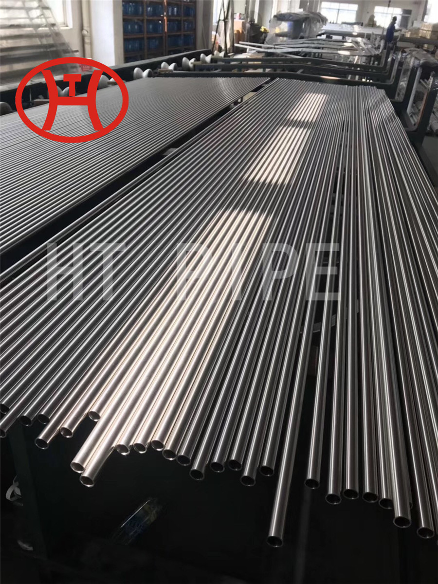 Nickel alloy pipe UNS N02200 tube Ni201 seamless pipe in stock