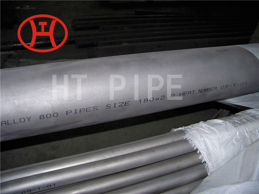 Nickel alloy pipe UNS N08800 incoloy 800H seamless pipe tube