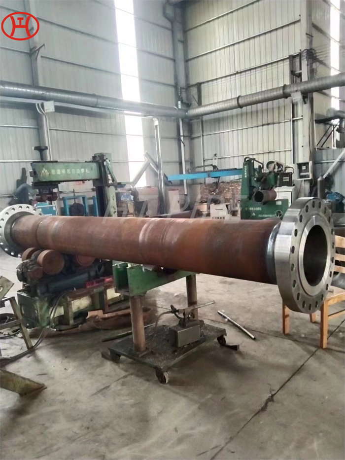 Pipe Spools Fabrication Inconel 718 N07718 pipe with flanges