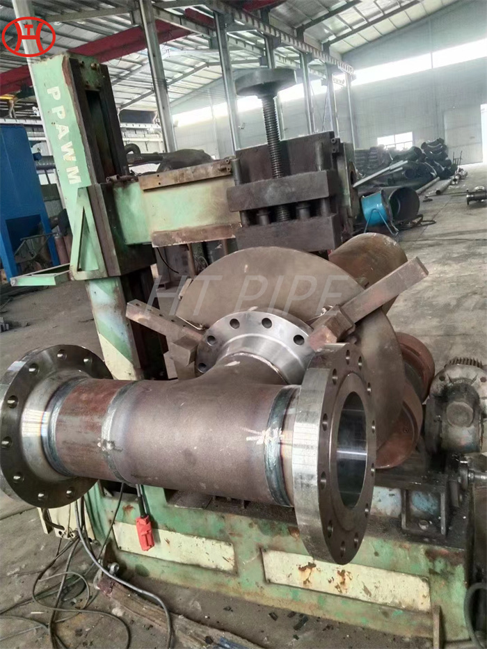 Pipe Spools Fabrication Inconel 718 NCF 718 pipe with flanges