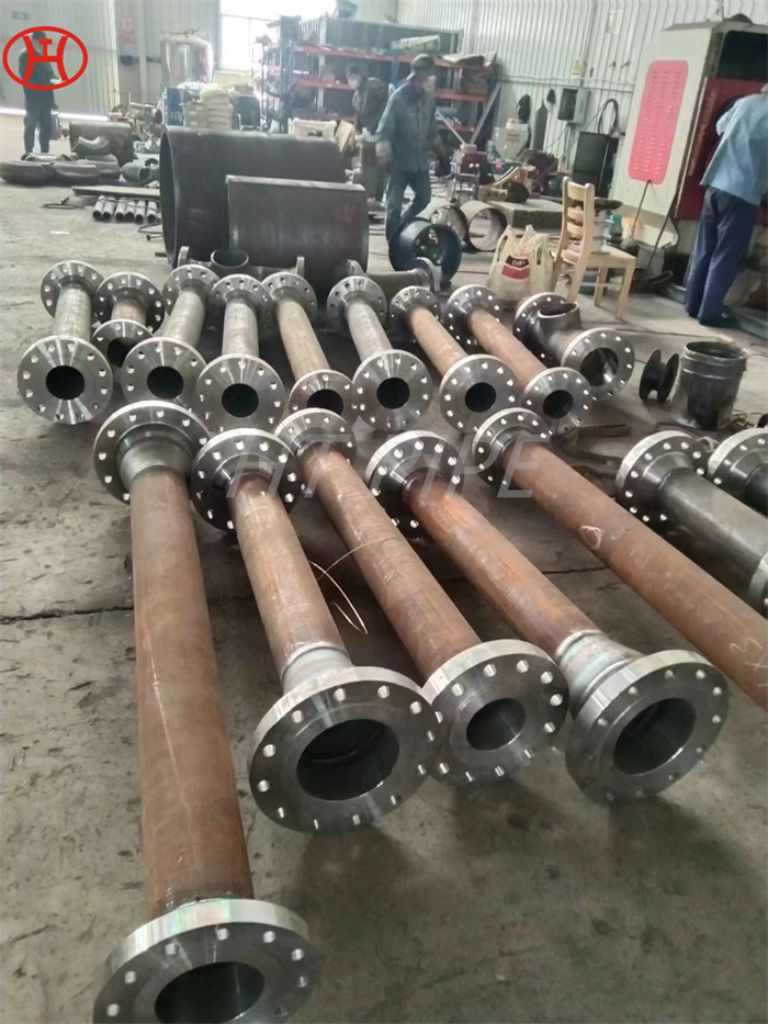 Pipe Spools Fabrication Inconel 718 alloy WERKSTOFF NR.2.4668 pipe with flanges