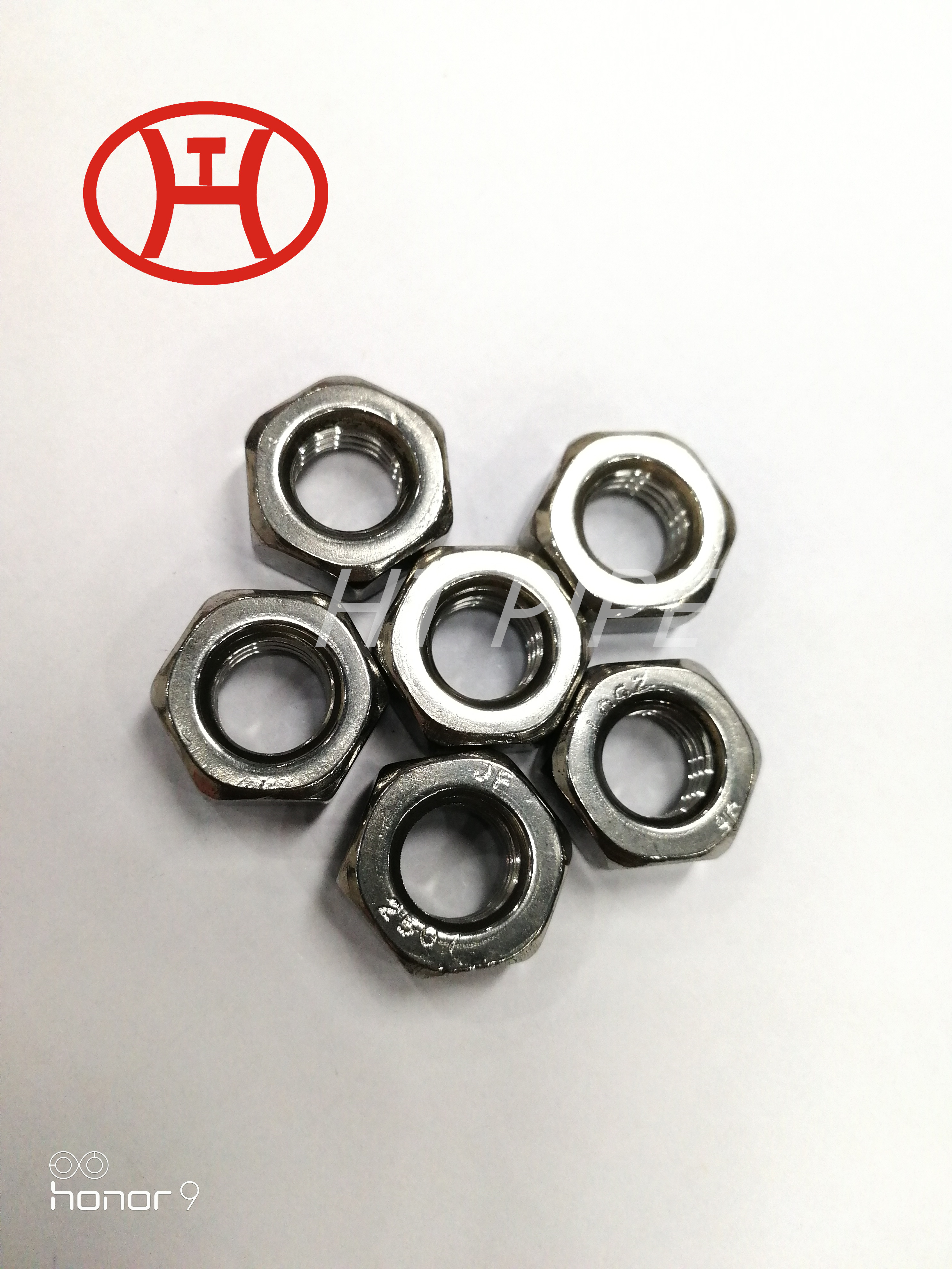 Special nickel alloy Monel K500 UNS N05500 2.4375 full thread stud bolt ASME B18.31.2
