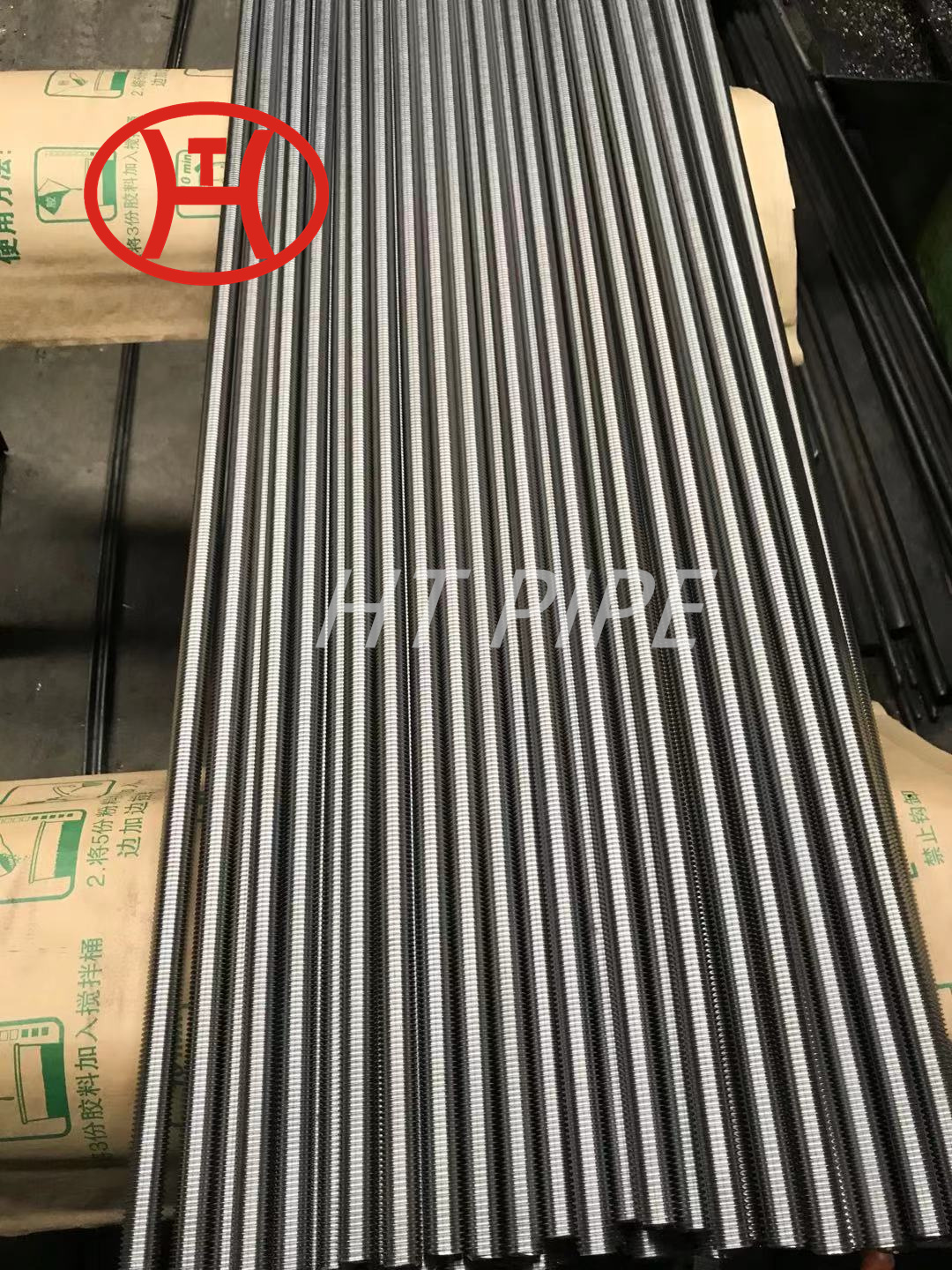Special nickel alloy Monel K500 UNS N05500 2.4375 full thread stud bolt DIN976