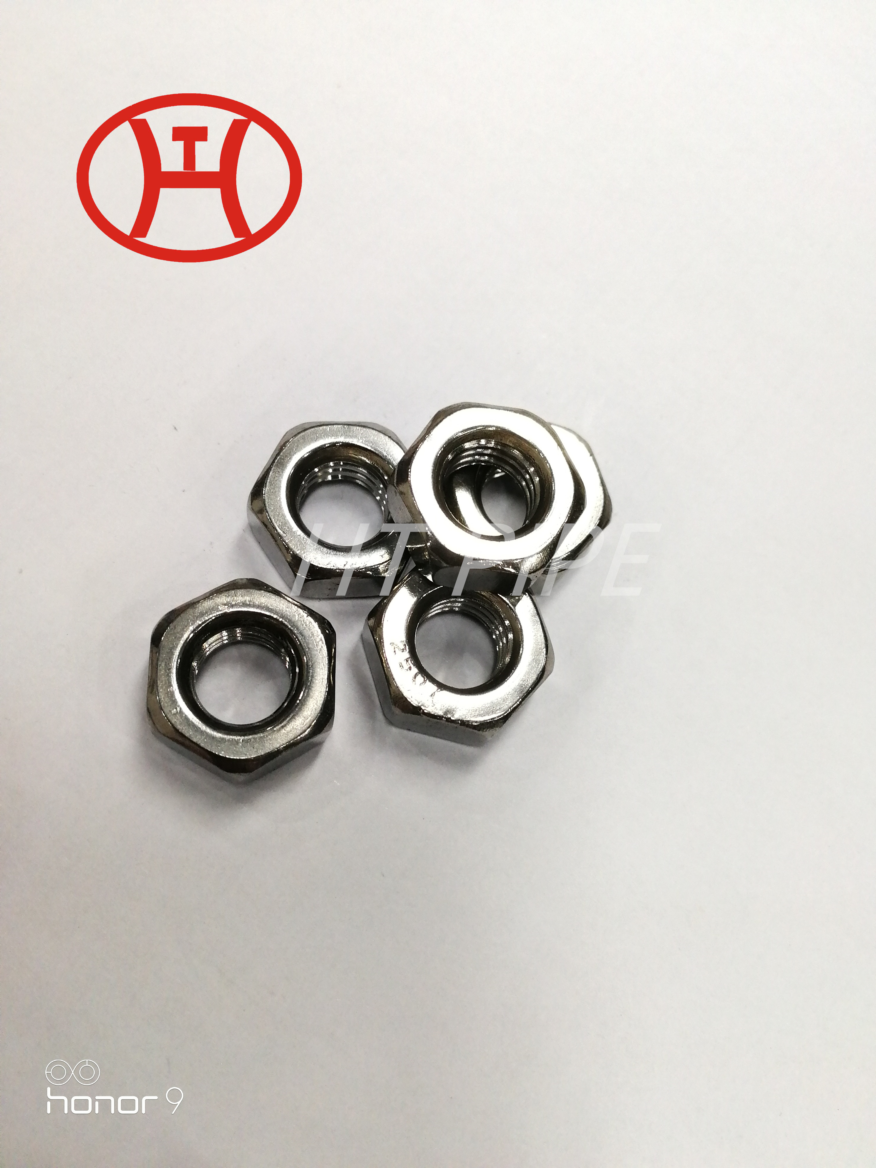 Special nickel alloy Monel K500 UNS N05500 2.4375 heavy hex nut