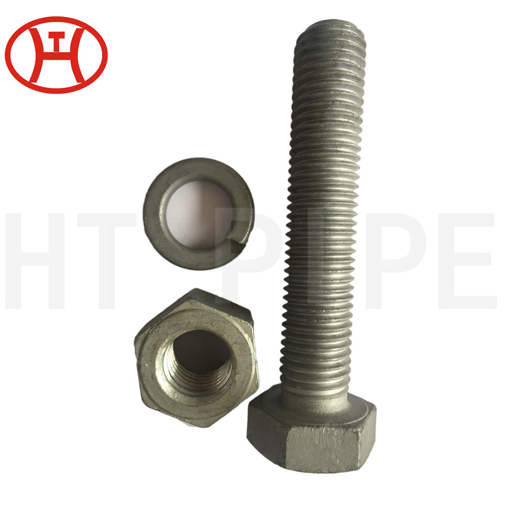Stainless Steel DIN Hex Bolt With Partial Thread and Nut