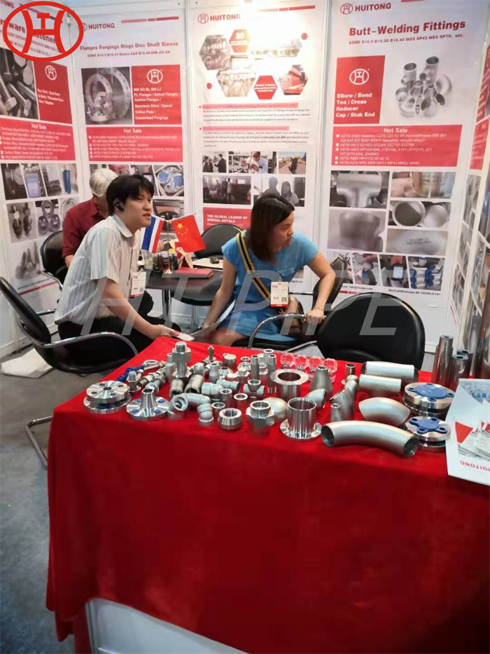 The exhibition of Zhengzhou Huitong forged flange 304l flange