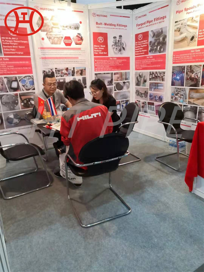The exhibition of Zhengzhou Huitong pipe fittings 316 S31600 reducers