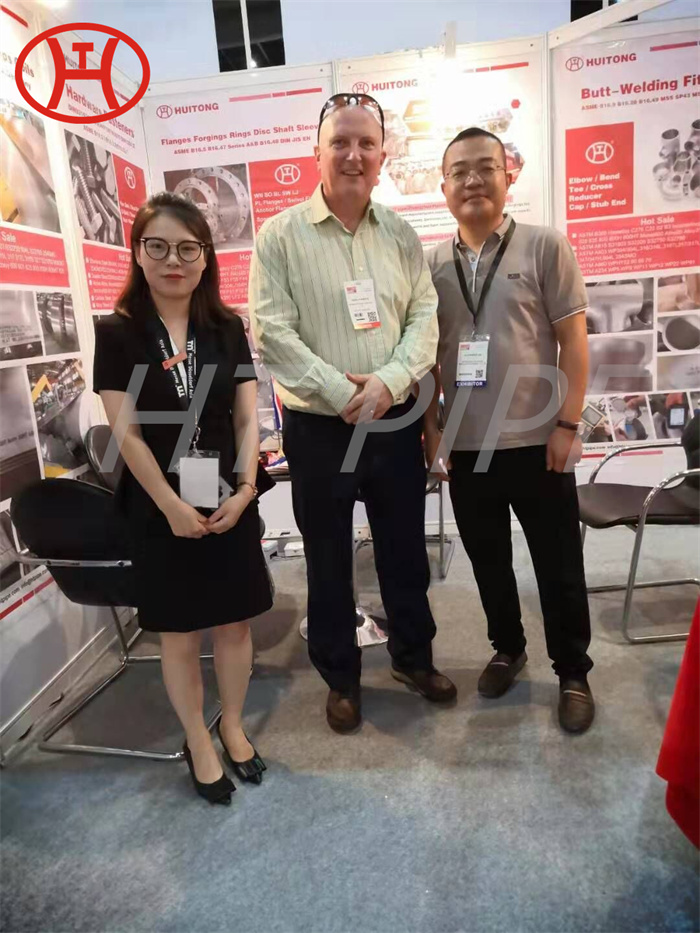 The exhibition of Zhengzhou Huitong pipe fittings 316 S31600 weldolets