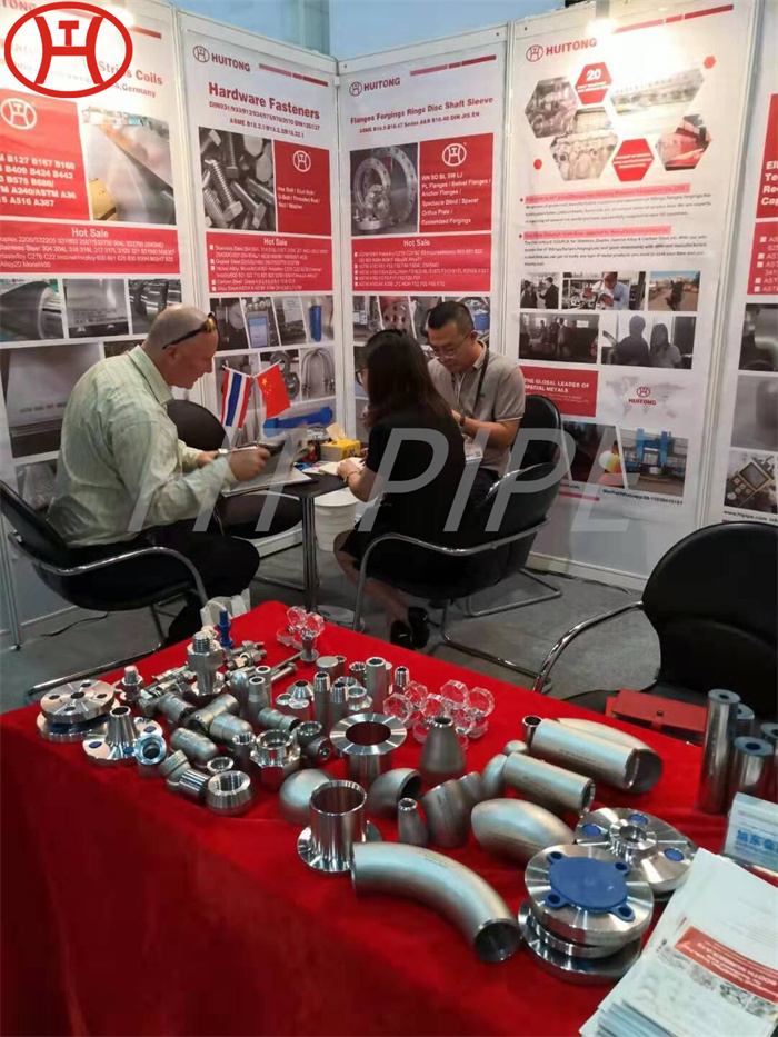 The exhibition of Zhengzhou Huitong pipe fittings 316 tees