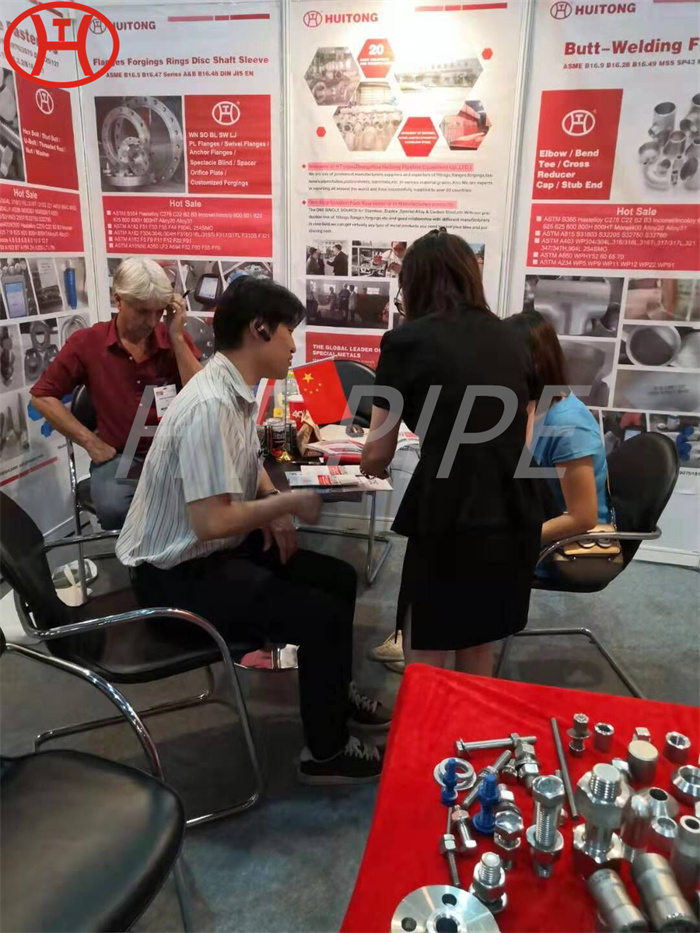 The exhibition of Zhengzhou Huitong pipe fittings 316 weldolets