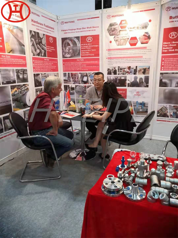 The exhibition of Zhengzhou Huitong pipe fittings 347 reducers