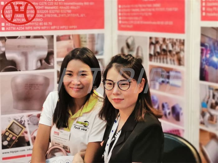 The exhibition of Zhengzhou Huitong plate flanges