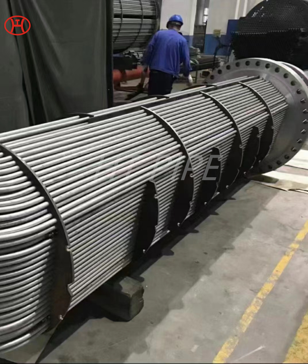 Hastelloy x Pipe Bend UNS N06002 Rohranschläge Nickel Basis Superlegierungen für Gasturbinenmotor -Verbrennungszonenkomponenten