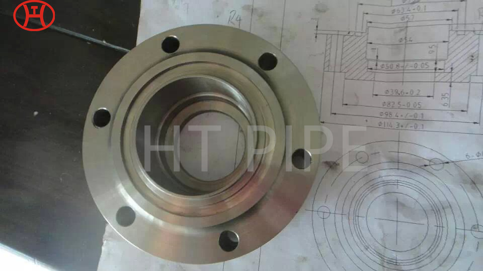 aisi cnc machined Inconel 718 plate flange adapter 2.4668 flange