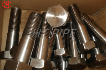 A182 Steel 2507 Hex Bolts Double End Duplex 32750 SAF 2507 F55 S32750 Stud Hex Bolt Nut Washer