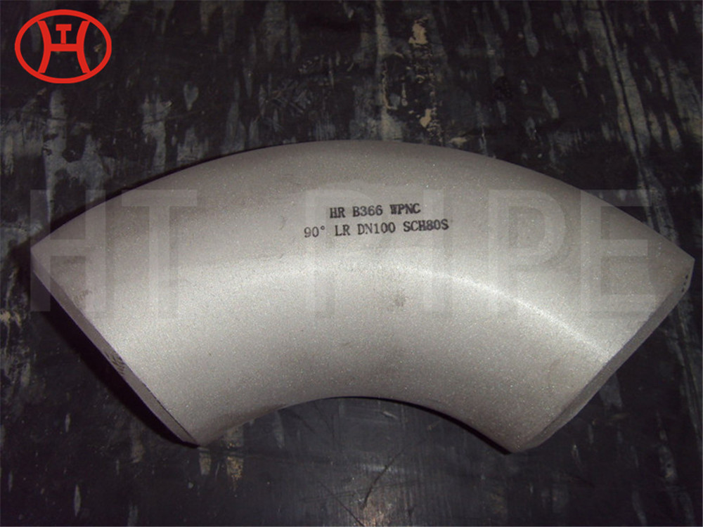 ASME B16.9 90 Degree LR DN 100 SCH 80S Elbow