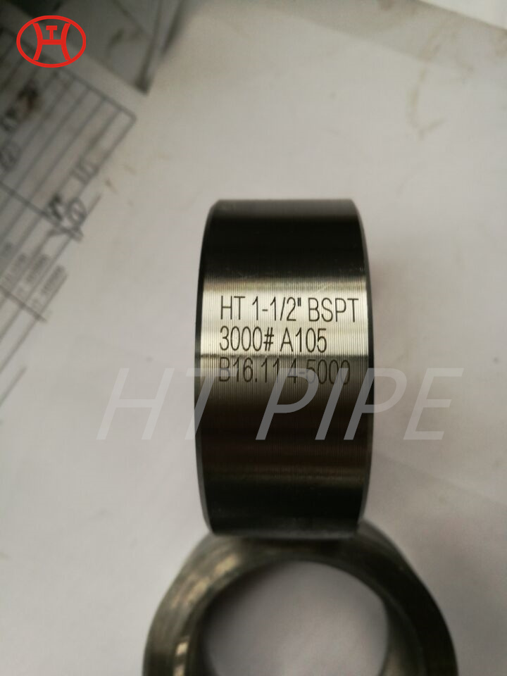 ASTM A105 B16.11 3000# BSPT Half Coupling