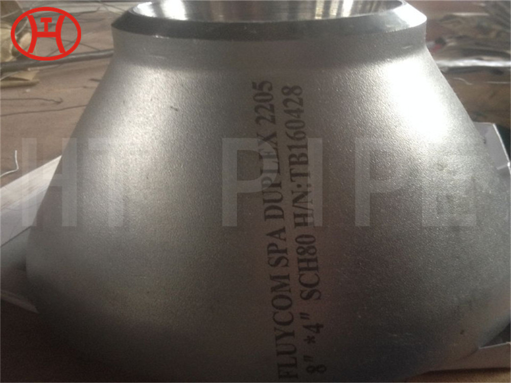ASTM A815 S32205 Butt Welding Concentric Reducer