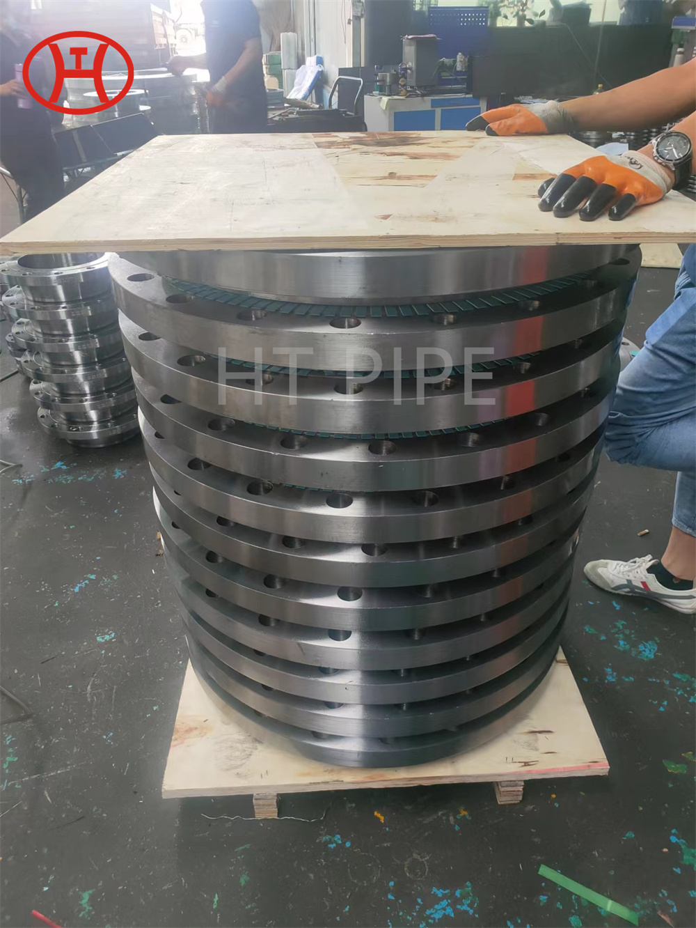 Din2565 Pn16 Bs4504 Plate Flat For Welding Pn10 Rf Flange