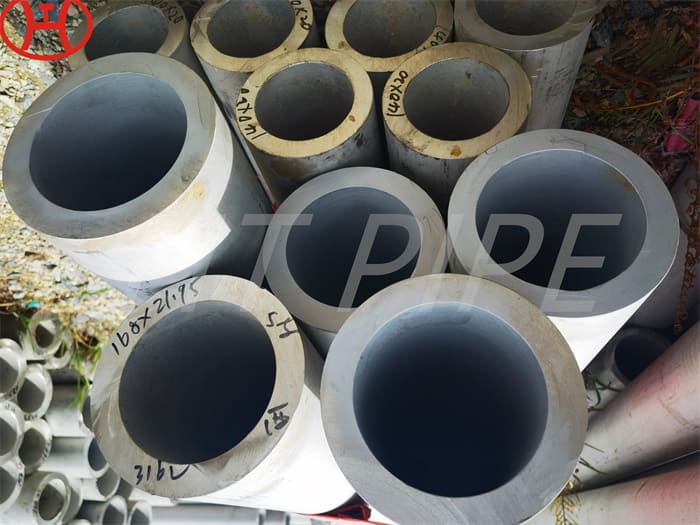 Elongation stainless steel 316L 1.4404 pipe