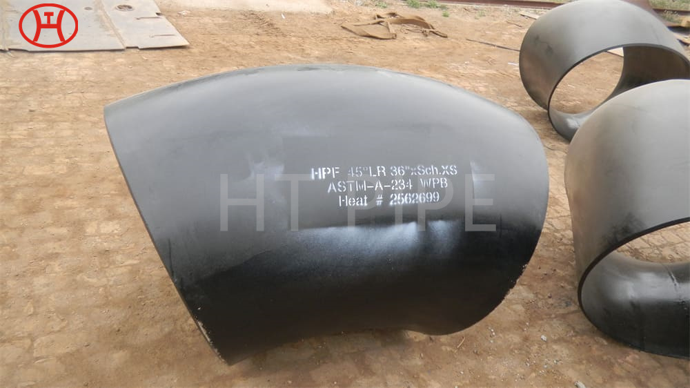 Asme b16.9 A234 A234 Elbow stelic stàilinn freagarrach