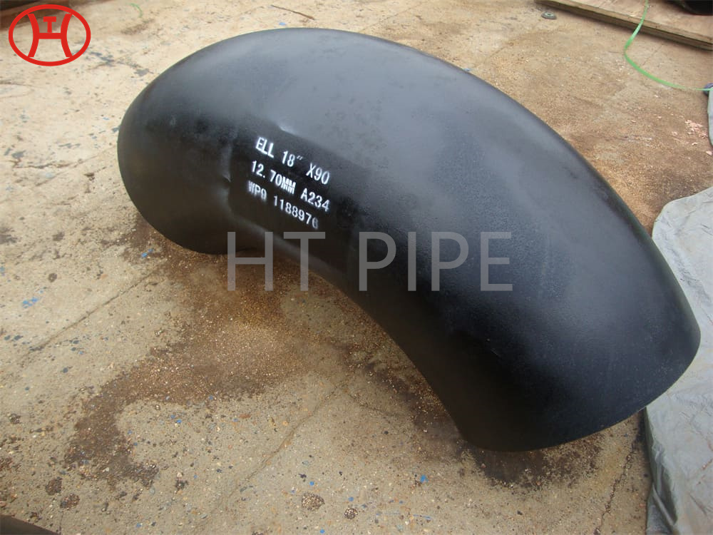 HT 45 DEGREE ELBOW 18 X90 12.70MM CARBON STEE SEAMLESS A234 WP9 1188976