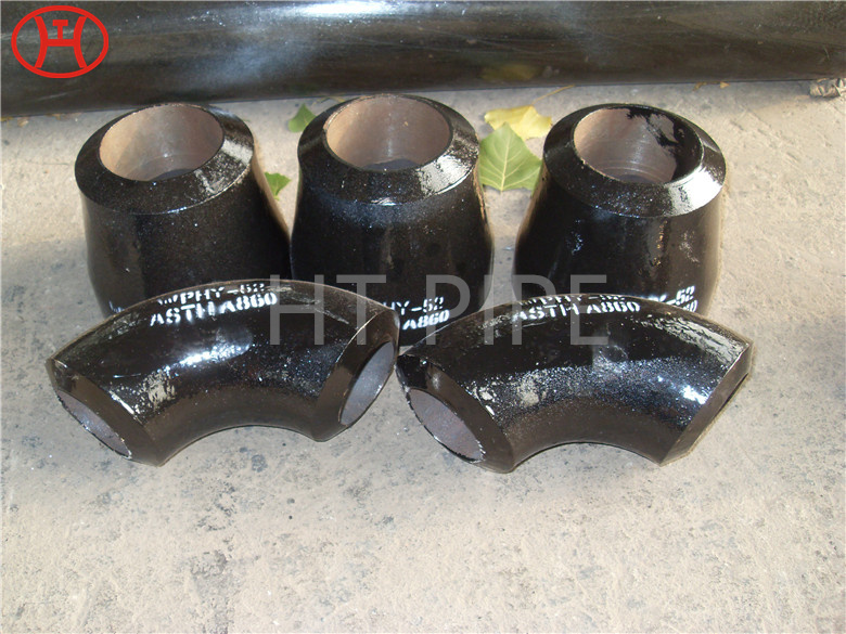 HT CONCENTRIC REDUCER ALLOY STEEL ELBOW LR HEAT NO 83041 SEAMLESS A860 WPHY52