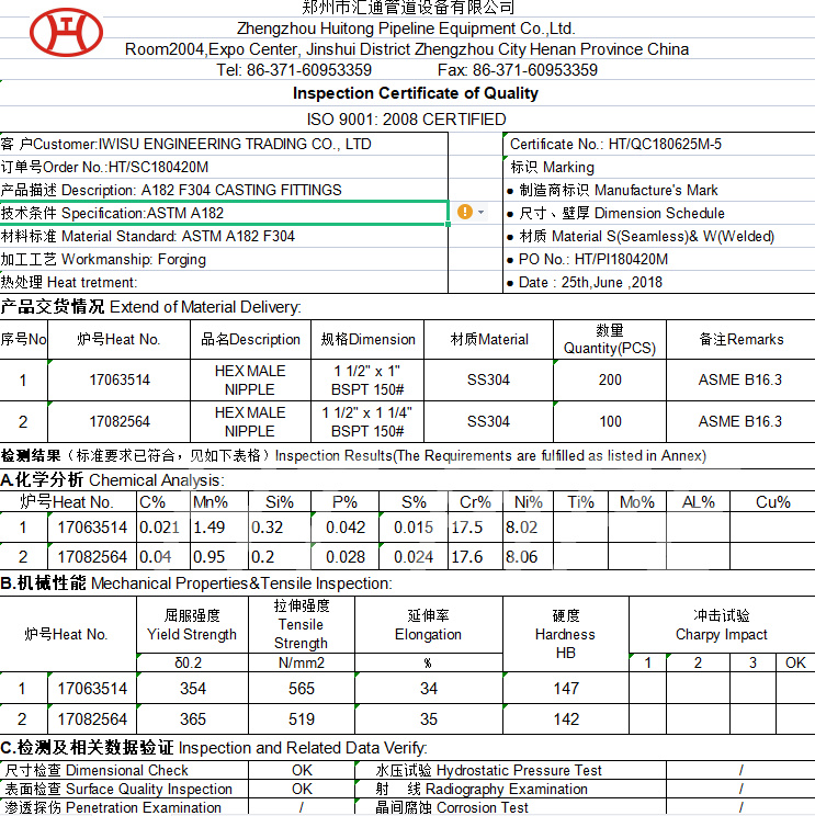 ASME SA105炭素鋼ソケット溶接フィッティングハーフカップリング