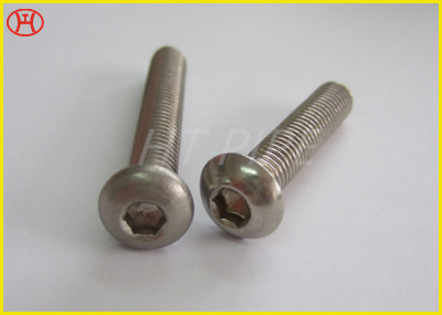 Round head bolt Hastelloy C276 2.4819 bolt thread Nature Nickel Alloy m4 bolt