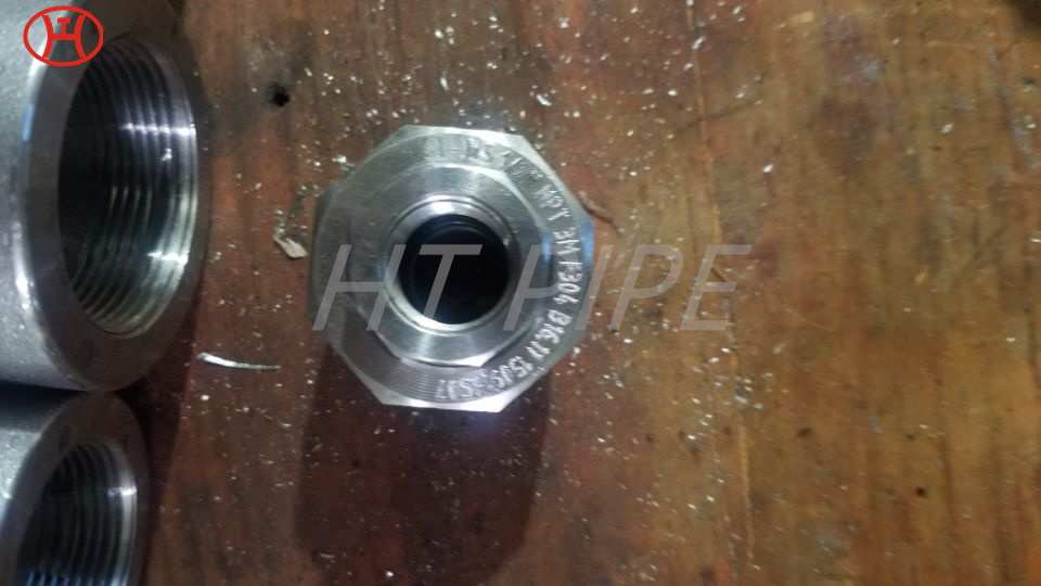Solution heat treatment316 Stainless Steel Socket Threaded Fittings NPT Z7CND17112 coupling