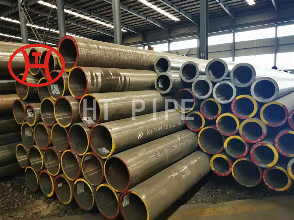 alloy steel pipe ASTM A335 P91 pipe big quantity in stock