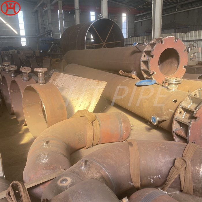 Hastelloy x Pipe Bend UNS N06002 Rohranschläge Nickel Basis Superlegierungen für Gasturbinenmotor -Verbrennungszonenkomponenten