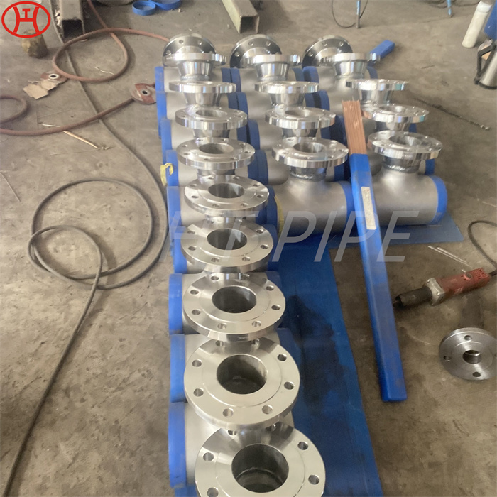 inconel 600 2.4816 flanges with butt welding tee