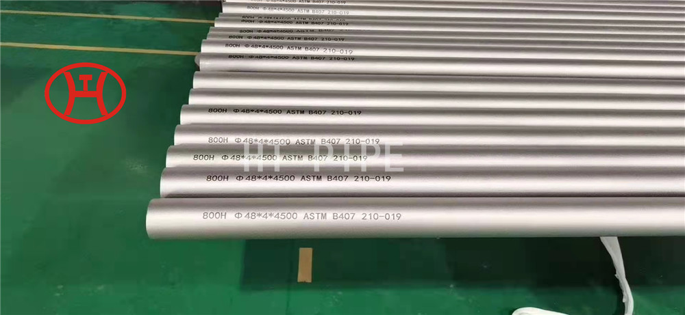 nickel alloy pipe N08810 incoloy 800H tube smls pipe in stock
