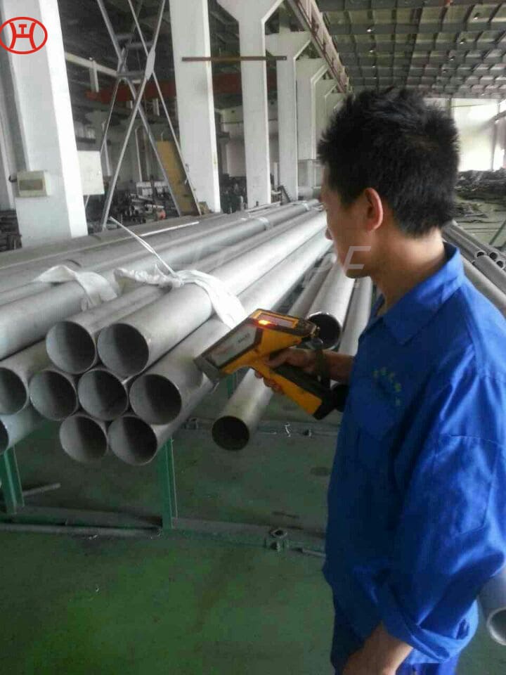 Stainless steel pipes of 254smo X1CrNiMoCuN20-18-7