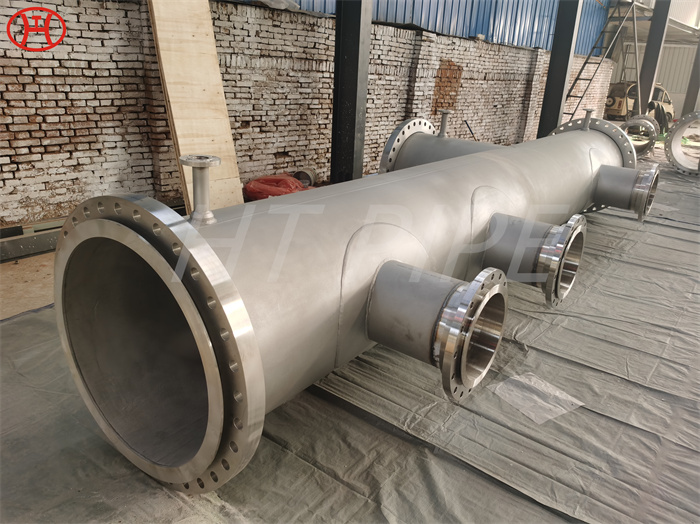 254 SMO pipe fabrication aggressive chloride-bearing environments