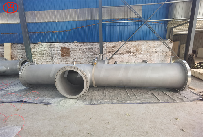 254 SMO pipe fabrication strength of nearly twice that of 300 series stainless steels
